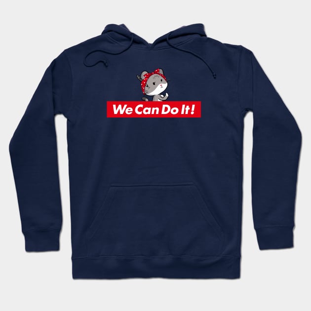 We Can Do it! Hoodie by diragana